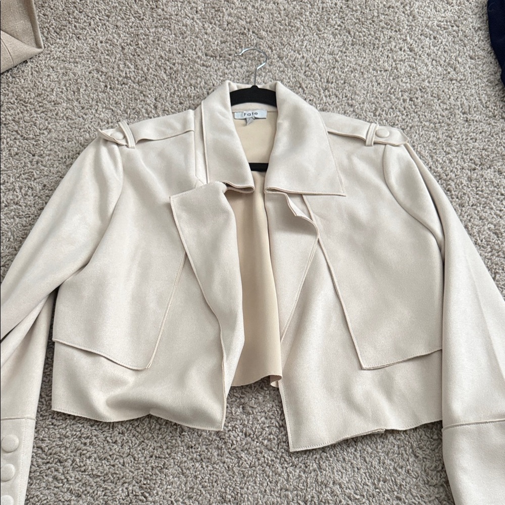 Fate Cream Women's Blazer